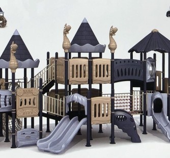 城堡組合滑梯10