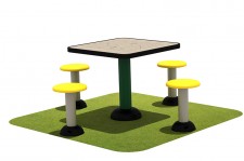 戶外健身設備-棋牌桌