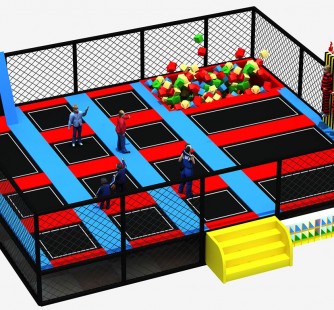 大型蹦床樂(lè)園40