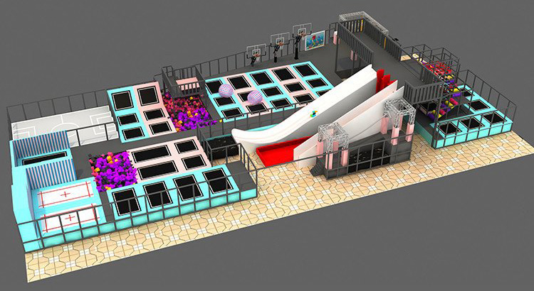 大型蹦床設(shè)備 大型蹦床設(shè)備