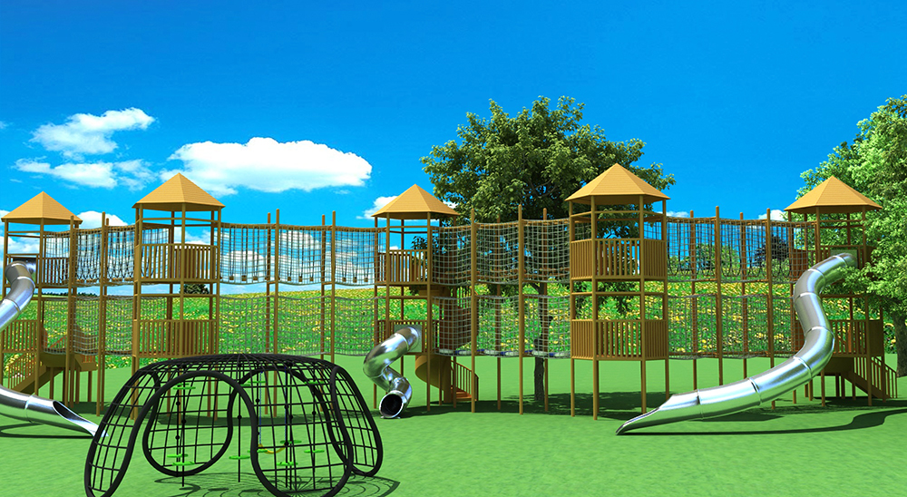 大型組合滑梯設(shè)備 大型組合滑梯設(shè)備