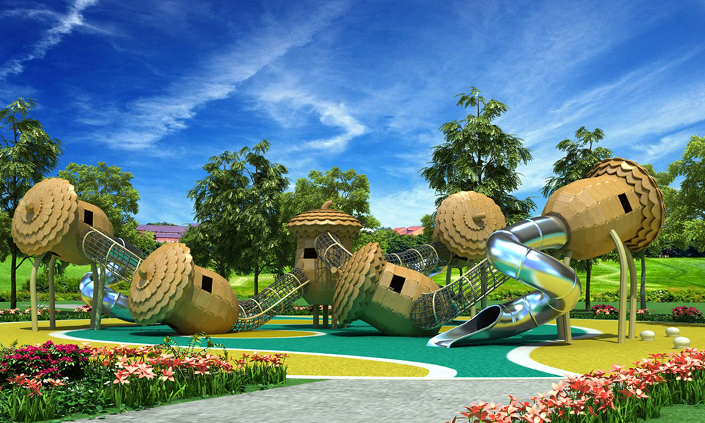 大型組合滑梯設(shè)備 大型組合滑梯設(shè)備