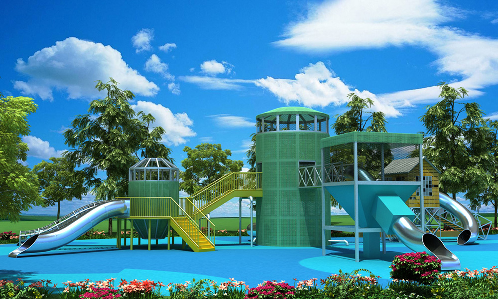 大型組合滑梯設(shè)備 大型組合滑梯設(shè)備