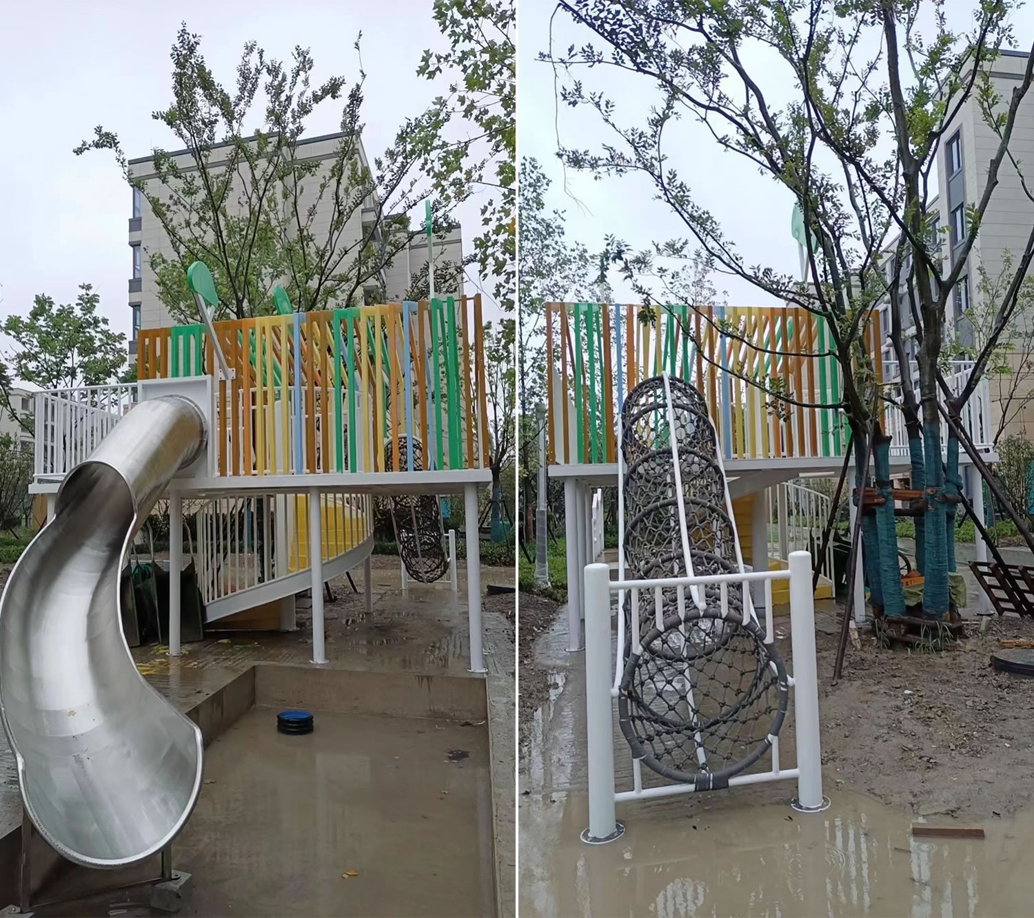 不銹鋼滑梯設(shè)備 不銹鋼滑梯設(shè)備