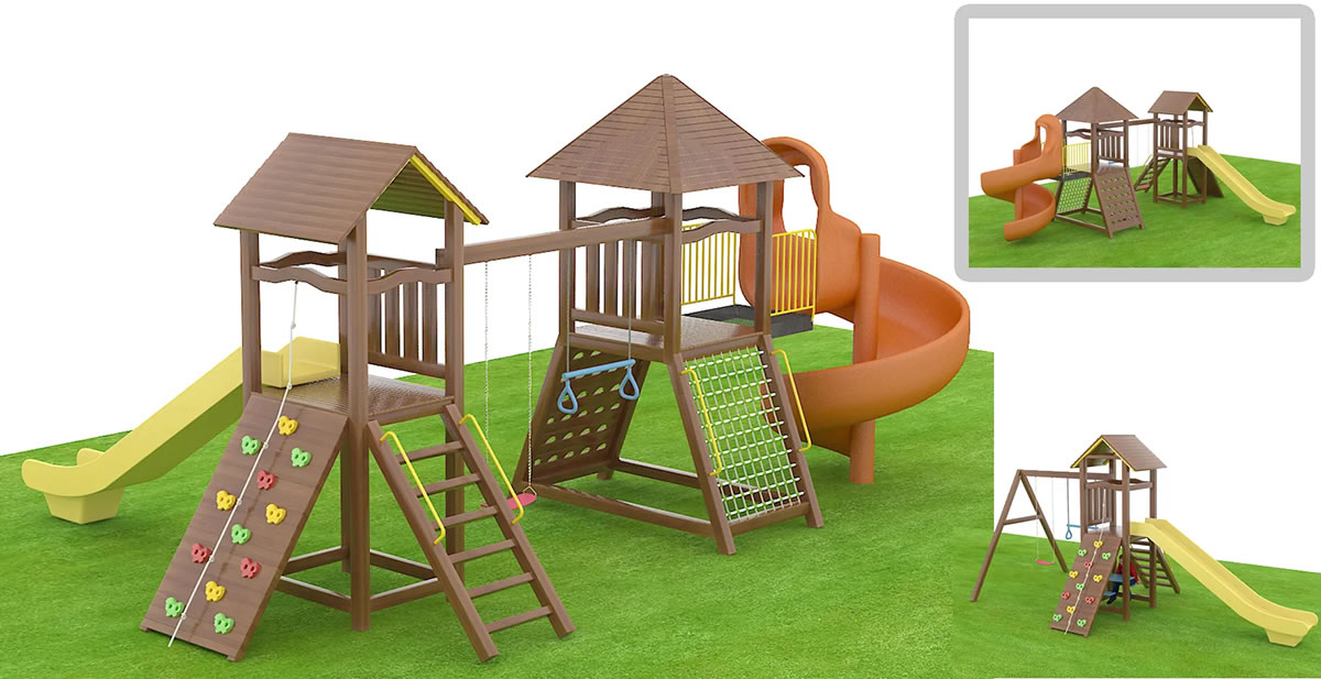 木質(zhì)滑梯設備廠家 木質(zhì)滑梯設備廠家